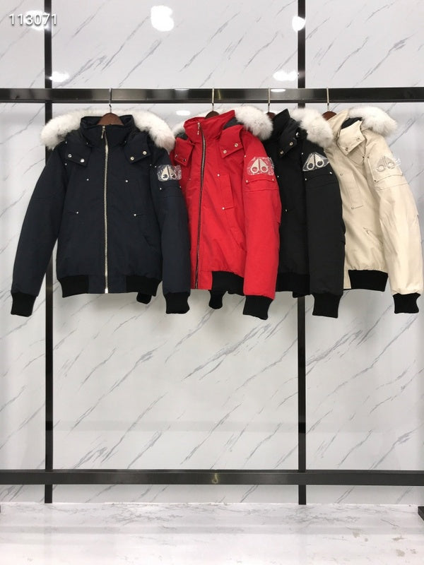 Moose Knuckles Down-filled Bomber Jacket